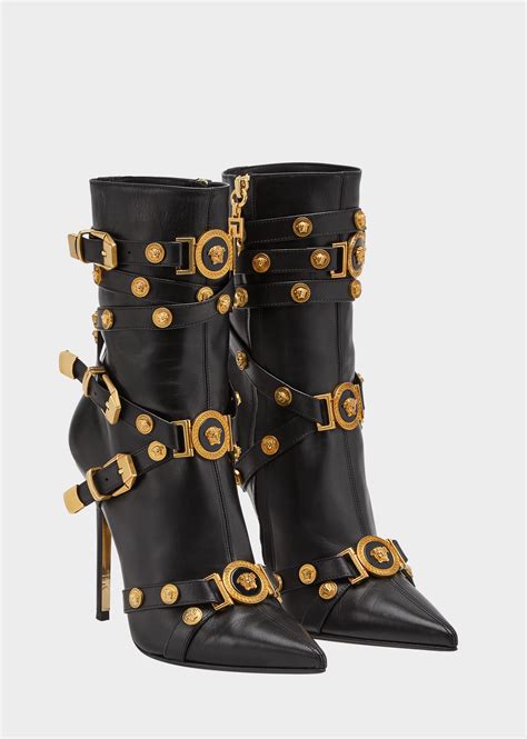 versace high heel boots